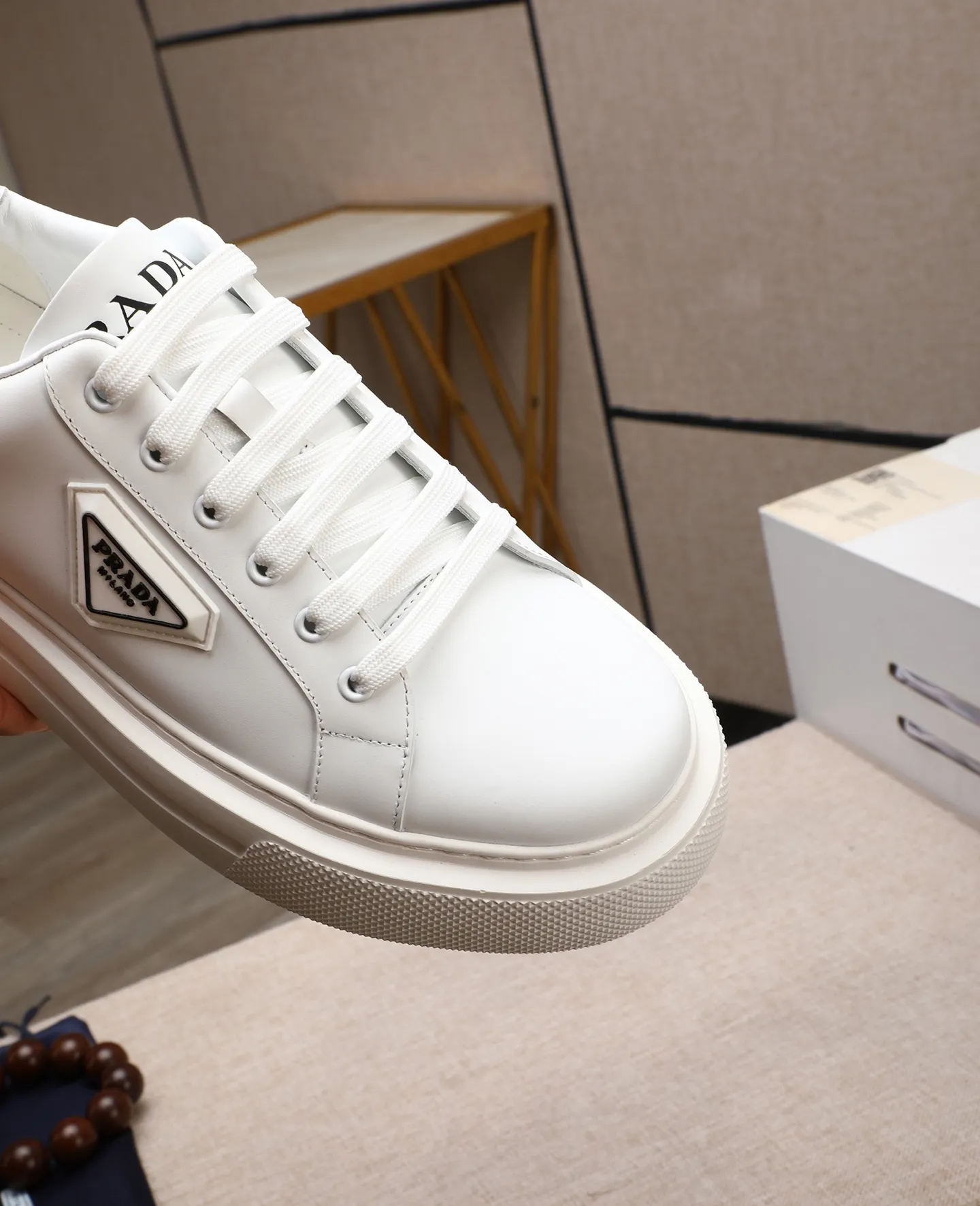 Men's shoes 💰580 [PRADA] Popular items in men's shoe counters, synchronized with the official website, high-quality shipments ✔️Original cowhide + cowhide lining, 1🆚1 replica, original original outsole, 38-45 (customized for 45, non-refundable)